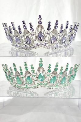 Regal tiara with jewels and gemstones