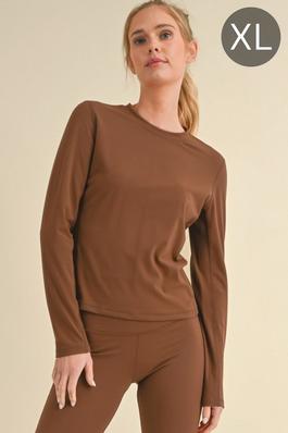 Buttery Soft Long Sleeve Performance Top - XL only