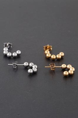 Metal Bead Earrings