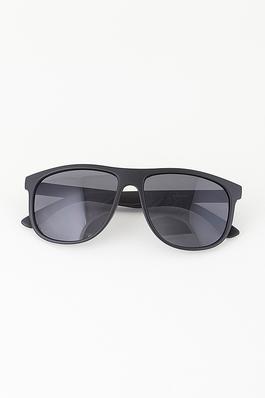 Classic Matte Round Sunglasses