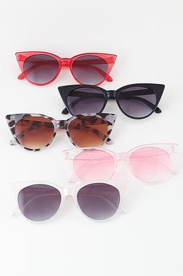 Retro Gradient Cateye Sunglasses