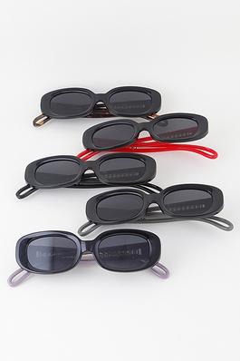 Unique Ring Chain Oval Sunglasses