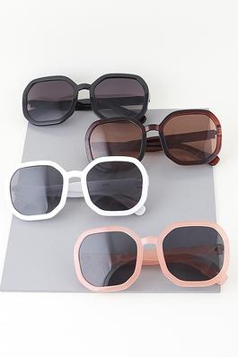 Modern Geometric Box Sunglasses