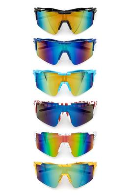 RV Mirror Unisex Sporty Sunglasses Set