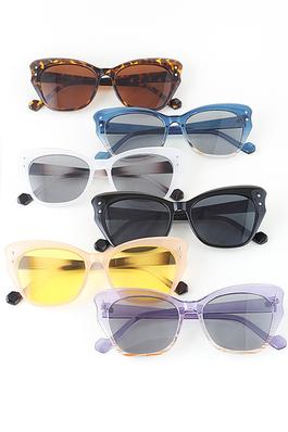 Mix Color Cat Eye Summer Sunglasses Set