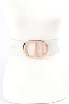 Simple Buckle Fashion Transparent Cleared Belt