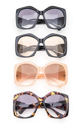 Oversize Retro Iconic Sunglasses Set