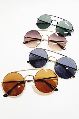 Unisex Fashion Round Sunglasses