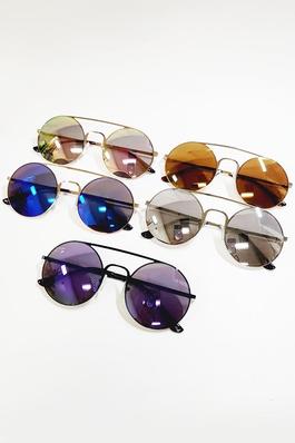 Unisex Fashion Round Sunglasses