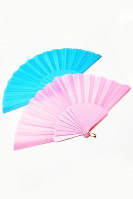Solid Color Hand Folding Fan