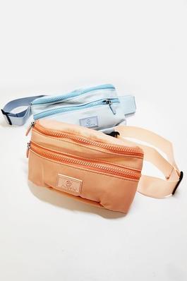 Double Zipper Belt Bag