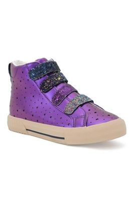 HIGH TOP GIRLS SNEAKER WITH VELCRO