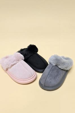 Fur, Slide, Slipper, Sandals