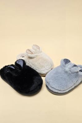 Rabbit Ears, Fur, Slide, Slipper, Sandals