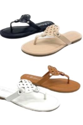 Slide, Thong, Flat Sandals