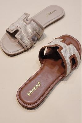 Flat, Slide  Sandals