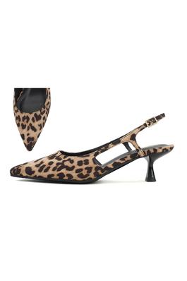 POINTED CLOSED TOE, SLINGBACK LOW HEEL