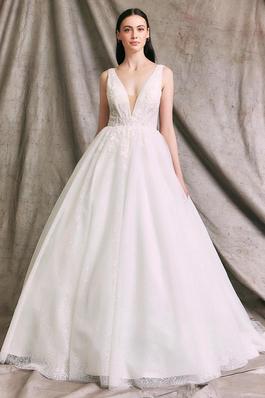 Sleeveless Bridal Dress
