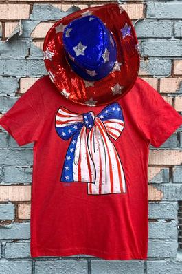 CC DTF AMERICAN BOW, INDEPENDENCE GRAPHIC TSHIRT