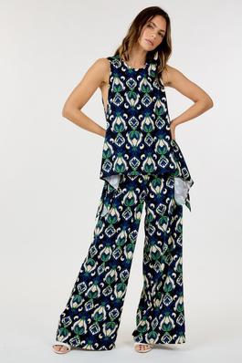 Patterned Print Two-Piece Set