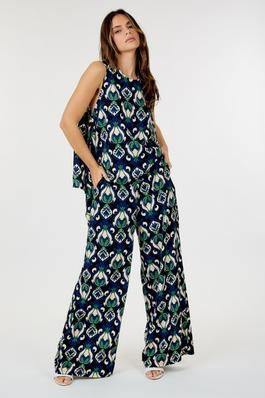 Patterned Print Two-Piece Set