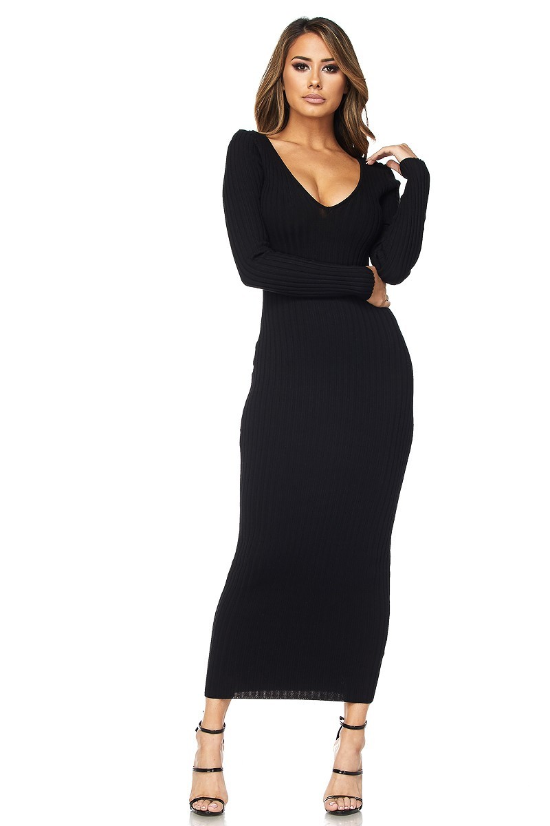 Hera Collection > Dresses > #21449-BLACK1 − LAShowroom.com