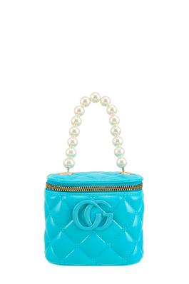 Small Jelly Bag with Pearl Handle and CG Charm