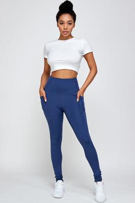Adult High rise with Tech Pockets Active Leggings