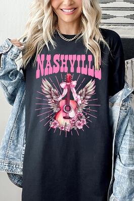 Coquette Nashville Graphic Heavyweight T Shirts