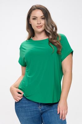Plus Size Short Sleeves Top