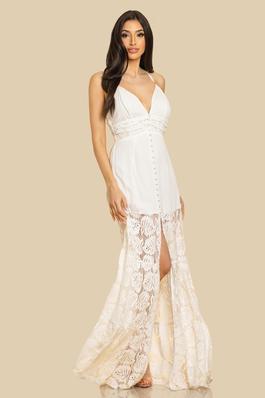 SPECIAL DAY LACE MAXI DRESS
