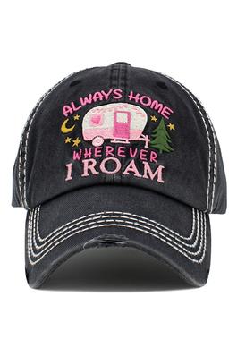 Always Home Wherever I Roam Hat