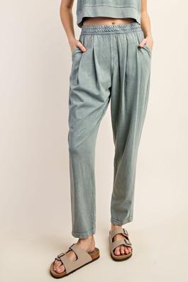 MINERAL WASHED CHIC JOGGER PANT