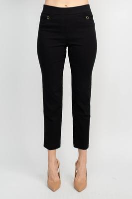 Counterparts Stretched Skinny Pants-BLACK
