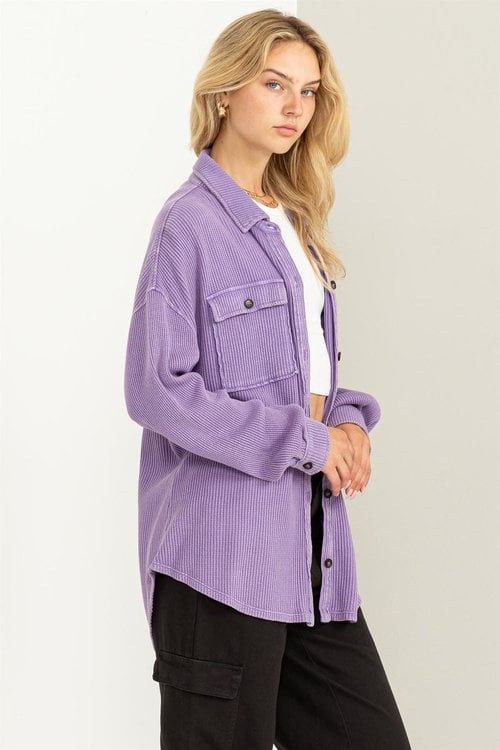 Women's Pink / Purple Lilac Poplin Shirt Dress | Extra Small | Style Junkiie