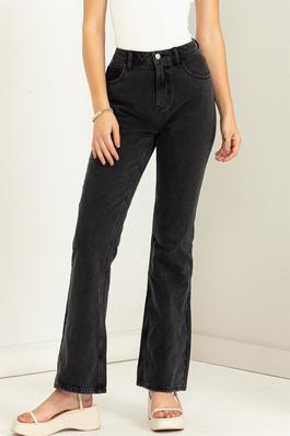 URBAN CHIC HIGH-WAISTED FLARED JEANS