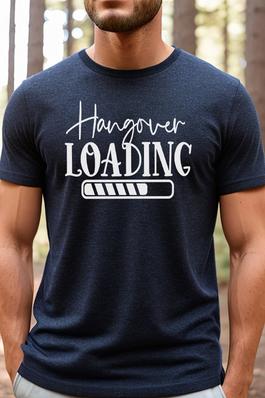 Father's Day Gifts Hangover Loading Graphic Tee