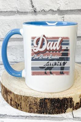 Father's Day Gift Dad The Pack Leader Coffee Mug