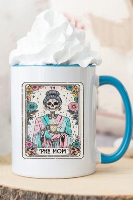 Mom Gifts The Mom Skeleton Card Coffee Mug