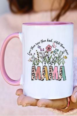 Mama Love Them Raise Them Kind Coffee Mug