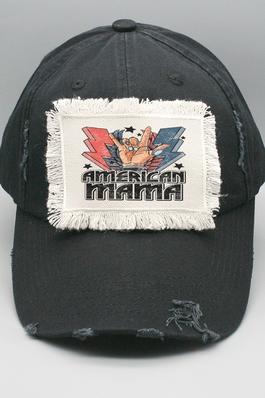 Patriotic American Babe Rockstar Hat