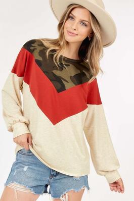 Long Sleeve Top - French Terry