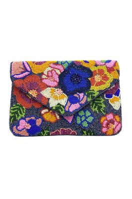 Spring Florals Beaded Clutch LAC-SS-645