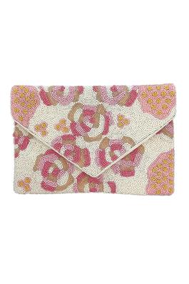Floral Beaded Clutch LAC-SS-697