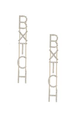 Bxtch Rhinestone Earrings E3966