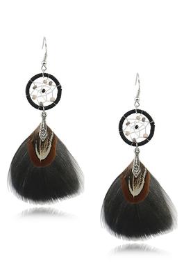 Dreamcather Feather Earrings E6819