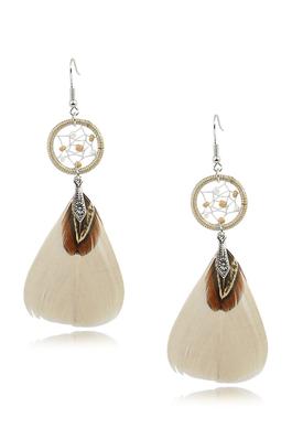 Dreamcather Feather Earrings E6819