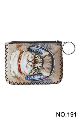Cat With Headphones Coin Purse HB0665 - NO.191