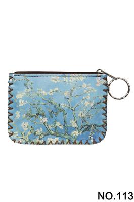 Almond Blossoms Printed Coin Purse HB0665 - NO.113