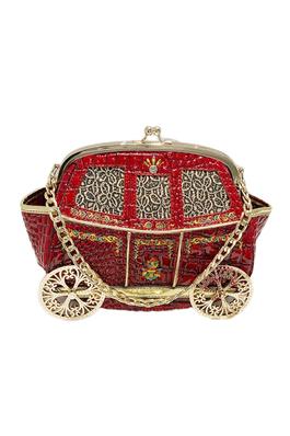 Embroidered Carriage PU Crossbody HB1982